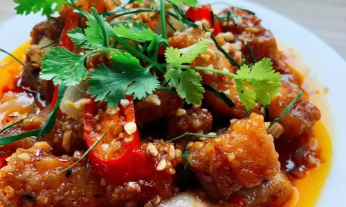Ba chỉ lạc xá – Sốt lạc xá –  Nghi’s Kitchen