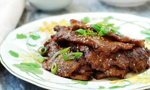 Thịt bò nướng kiểu Hàn