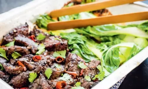 Thịt bò nướng ướp tàu xì – The Dumpling Sisters Cookbook