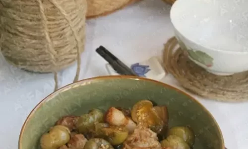 Thịt heo kho cà pháo