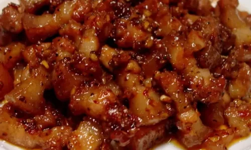 Thịt kho ruốc sả