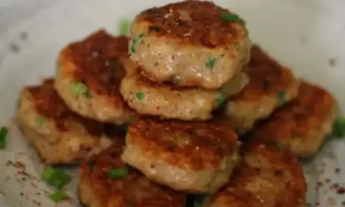 Thịt viên sả chiên