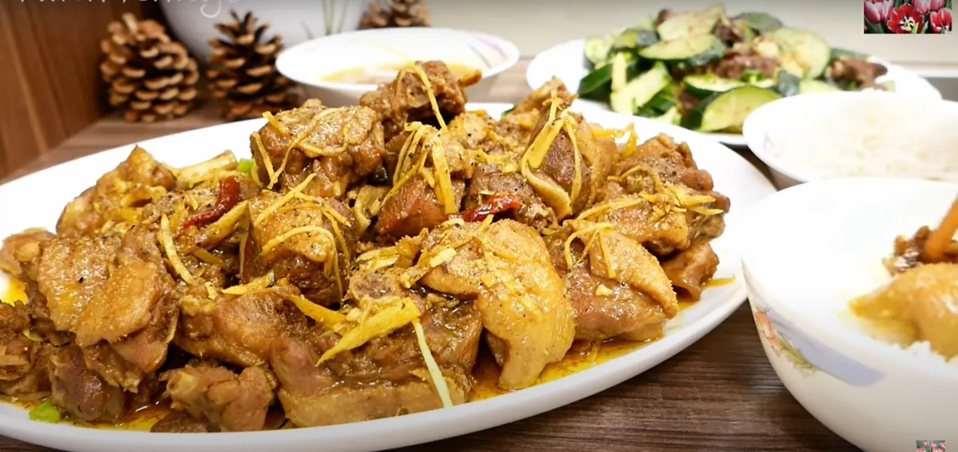 Thịt vịt kho gừng - Vanh Khuyen
