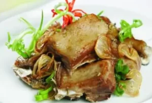 Thịt vịt rang muối – Christine Ha
