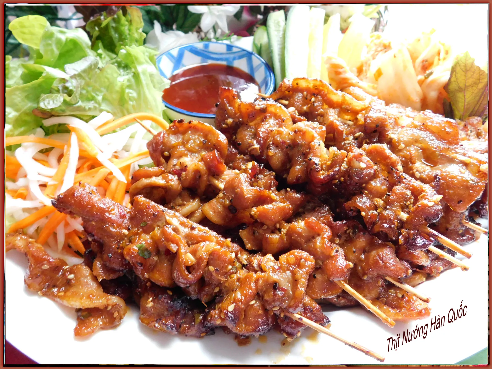 Thịt nướng Hàn Quốc - Lam Anh Dao