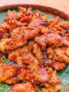 Thịt xiên nướng – Luong Thy Huong