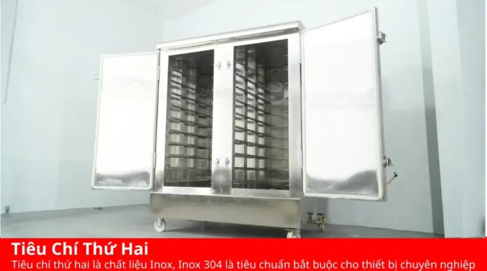 Tiêu chí lựa chọn tủ hấp bánh bao