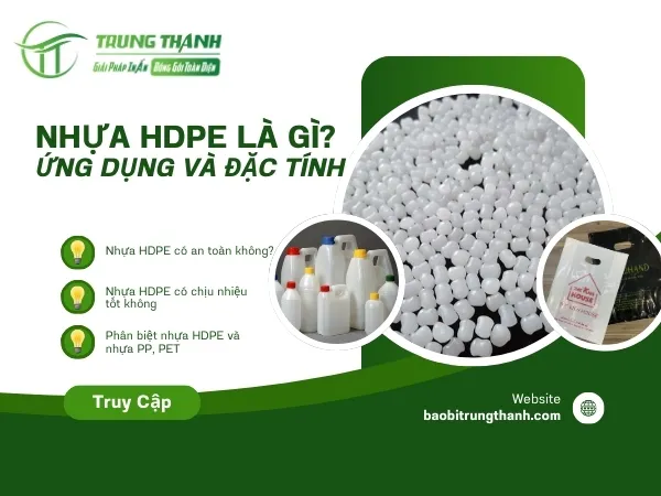 Tìm hiểu chi tiết nhựa HDPE