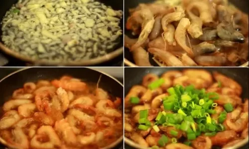 Tôm rim mặn ngọt