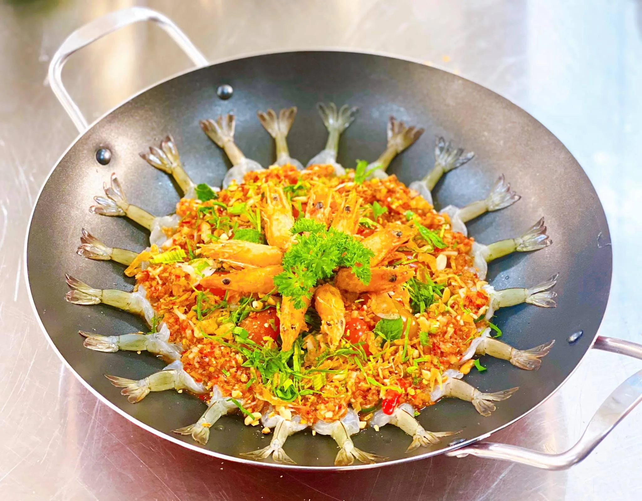 Tôm tái tê - Sốt trộn gỏi tôm - Nghi's Kitchen