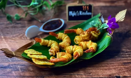 Tôm khoai tây sốt me –  Sốt me chấm – Nghi’s Kitchen