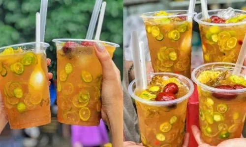 Trà tắc thảo mộc kinh doanh