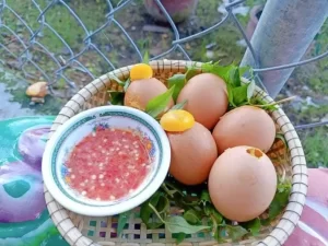 Trứng gà nướng – Nghi’s Kitchen