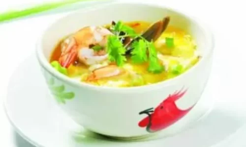 Trứng hấp tôm – Christine Ha