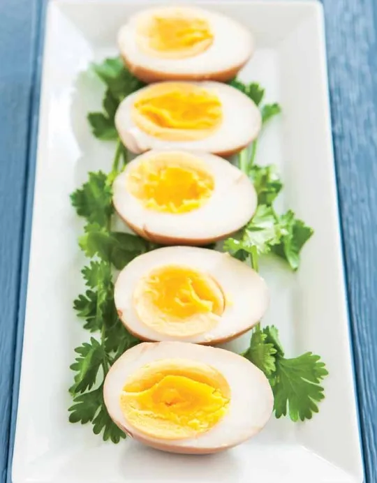 Trứng gà ngâm nước tương kiểu Đài - GVHP