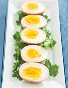 Trứng gà ngâm nước tương kiểu Đài – GVHP