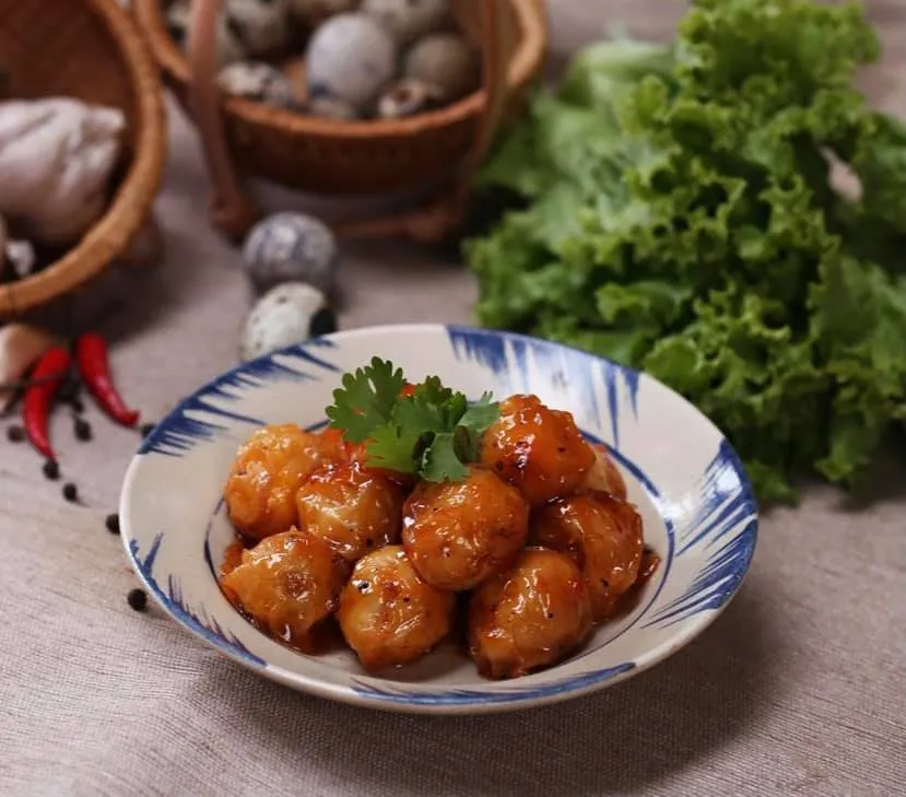 Trứng cút khìa nước tương - Sốt nước tương - Nghi's Kitchen
