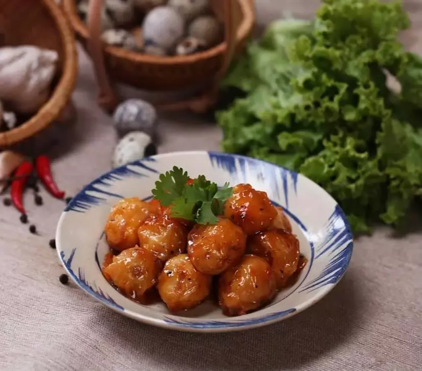 Trứng cút khìa nước tương - Sốt nước tương - Nghi's Kitchen