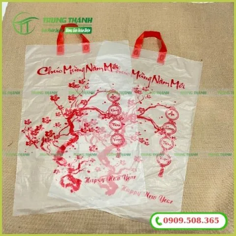 Túi có quai xách đựng lịch tết