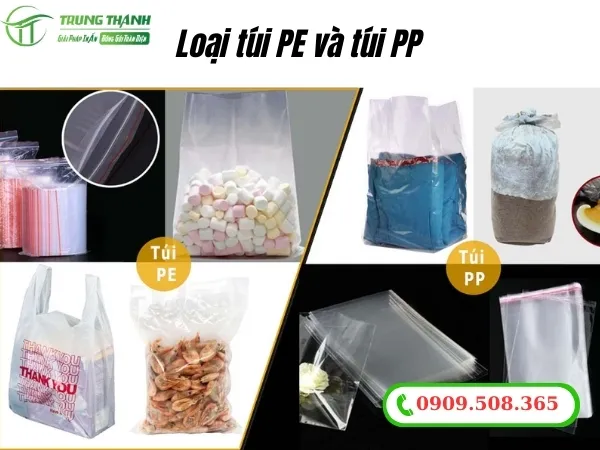 Túi nhựa PE và nhựa PP