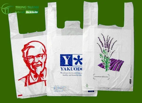Túi xốp 2 quai siêu thị tự hủy