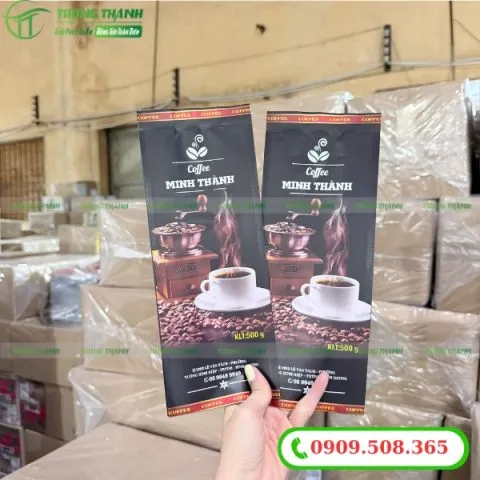 Túi xếp hông đựng cafe
