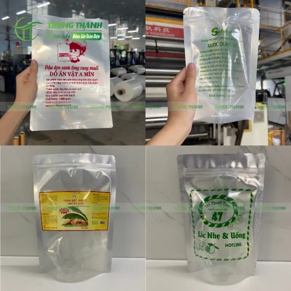 Túi zip bạc giá rẻ chất lượng