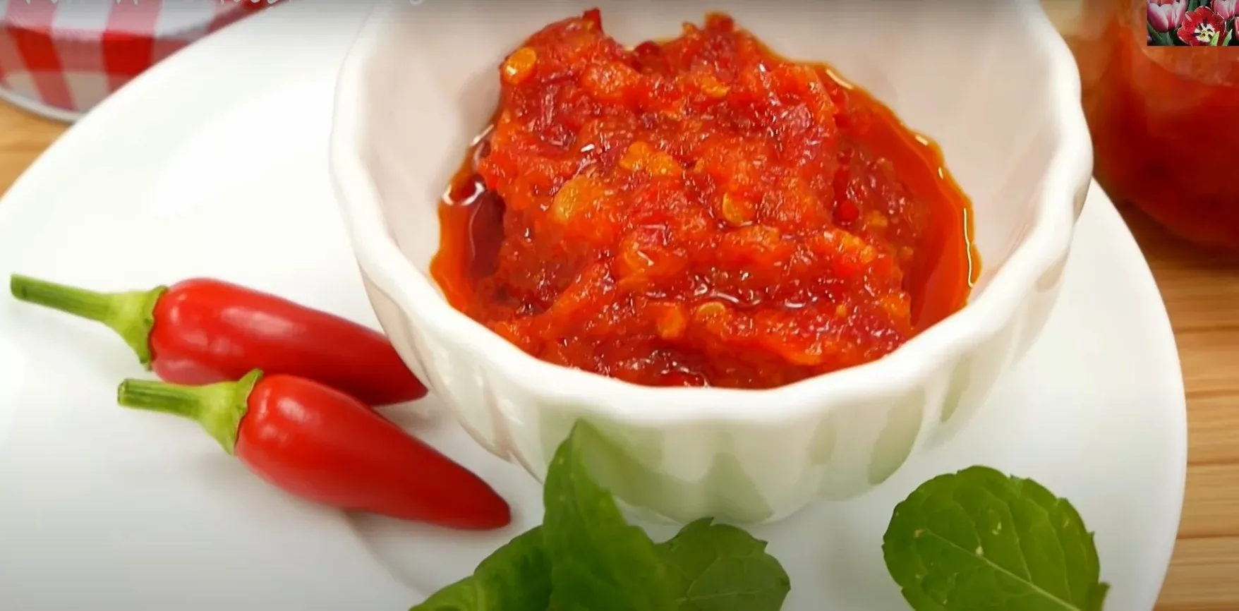 Tương ớt xay - Tương ớt Sambal Oelek - Vanh Khuyen