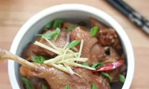 Vịt kho gừng