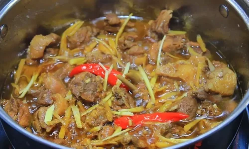 Vịt kho gừng – Sốt kho gừng – Nghi’s Kitchen