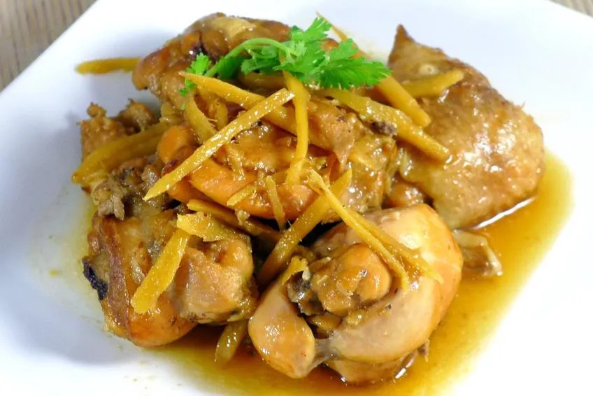 Vịt kho gừng - 100 món ăn Việt