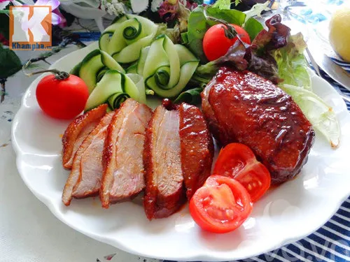 Vịt rô ti nước dừa