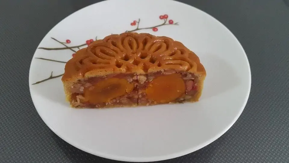 Vỏ bánh trung thu không sử dụng baking soda và nước tro tàu
