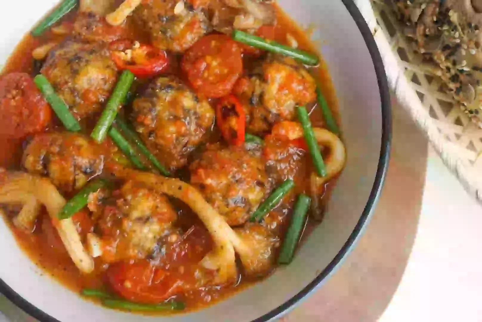 Xíu mại chay - Accnhi