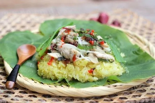 Xôi gà Đà nẵng - Xôi gà xé bóp hành tây - Nguyễn Thanh Xuân