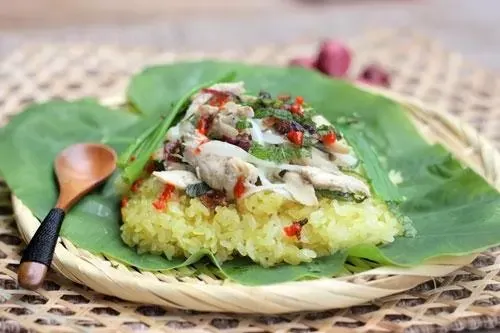 Xôi gà Đà nẵng - Xôi gà xé bóp hành tây - Nguyễn Thanh Xuân