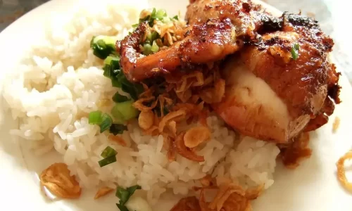 Xôi gà sốt mật – Sốt chan xôi – Nguyễn Thanh Xuân