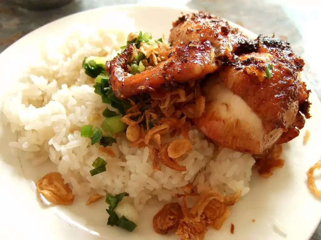 Xôi gà sốt mật - Sốt chan xôi - Nguyễn Thanh Xuân