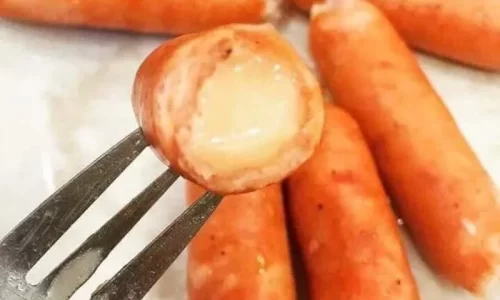 Xúc xích bò phô mai – Ghien Bo